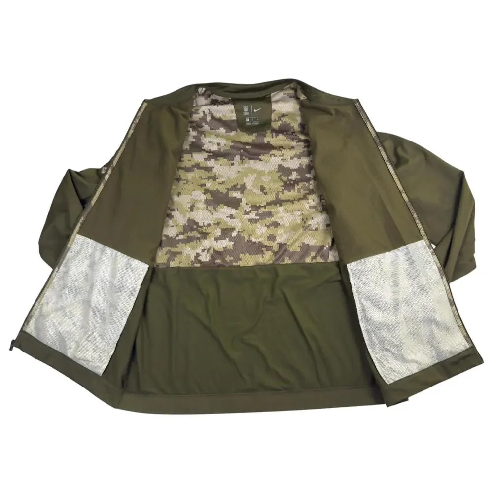 NIKE Raiders Salute To Service Jacket NFL Football Camo Green Las Vegas Mens XL